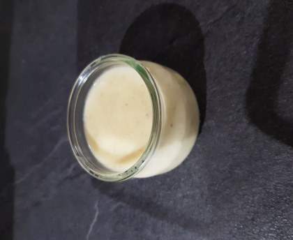Crème bananes caramélisées maison