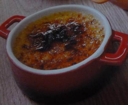 Crème brûlée à la pomme de terre