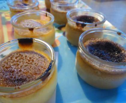 Crème brûlée au Carambar
