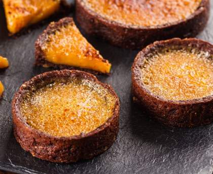 Crème brûlée au chocolat