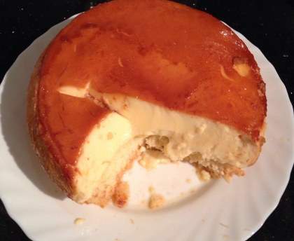 Crème caramel rapide à la noix de coco