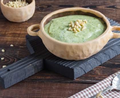 Crème de courgettes 