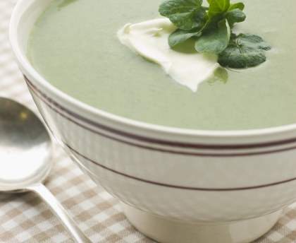 CREME DE CRESSON ET DE POMMES DE TERRE