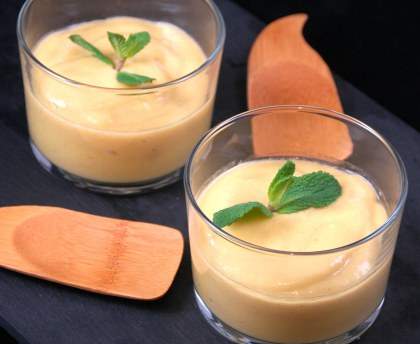 Crème de mangue facile et légère