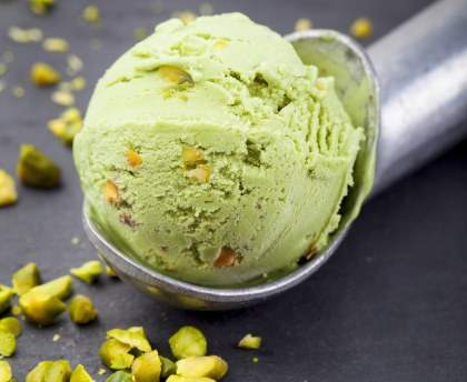 Crème glacée à la pistache