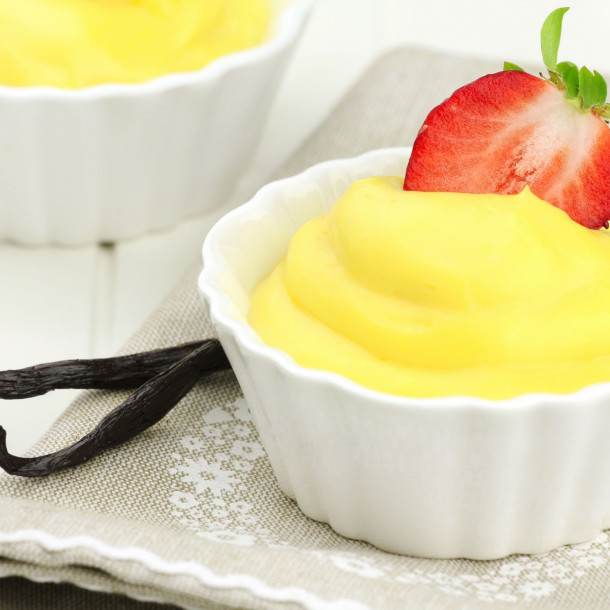 Crème mousseline à la vanille