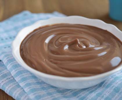 Crème mousseline au chocolat
