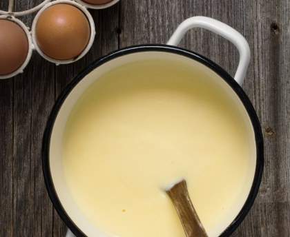 Crème pâtissière allégée