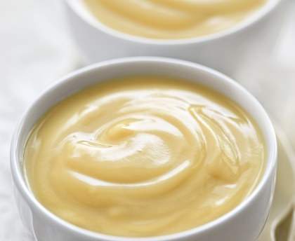 Crème patissière sans oeufs