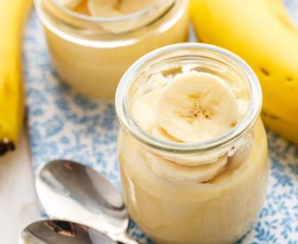 Crème rapide à la banane