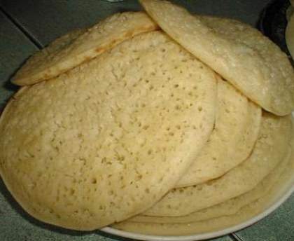 Crêpes à l'algérienne