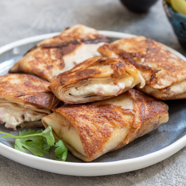 Crêpes au jambon au Thermomix