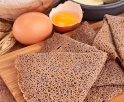 Crêpes au sarrasin et au cidre