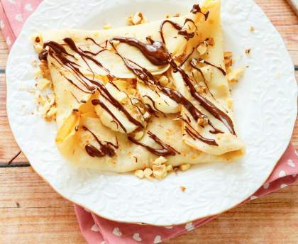 Crêpes aux bananes