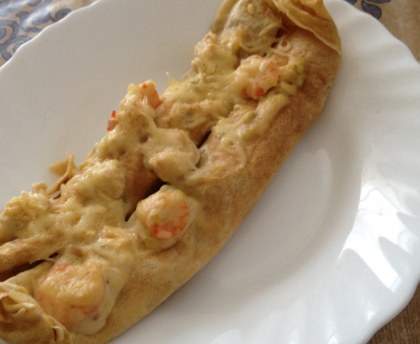 Crêpes aux fruits de mer