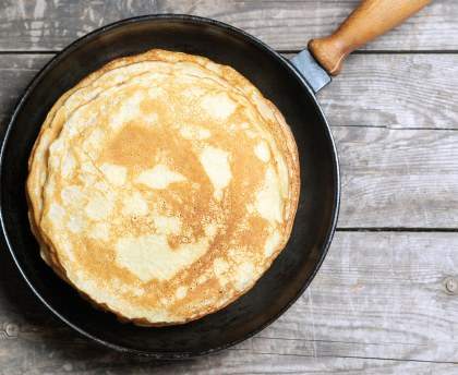 Crêpes sans repos