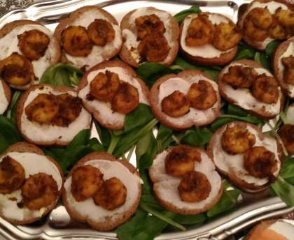 Crevettes marinées