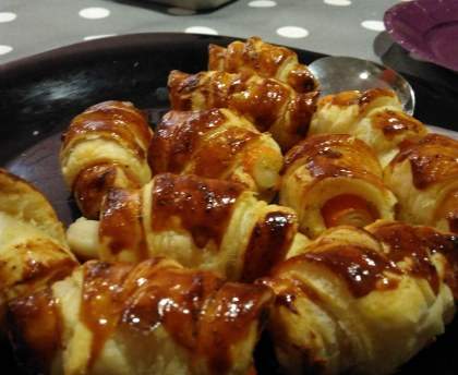 Croissants au surimi