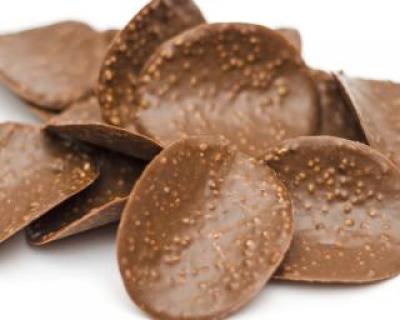 Croquants aux 3 chocolats et pétales de maïs 