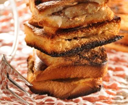 Croque-monsieur à la banane
