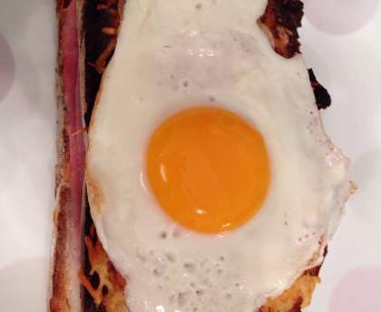 Croque-monsieur au pain de campagne