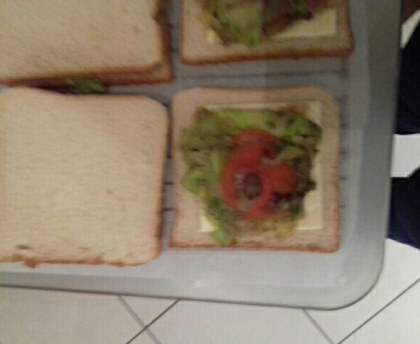 Croque Monsieur aux légumes