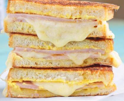 Croque-monsieur fondant