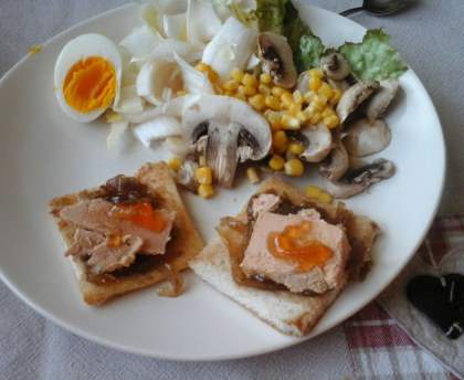 Croque-Monsieur Saint Sylvestre (foie gras)