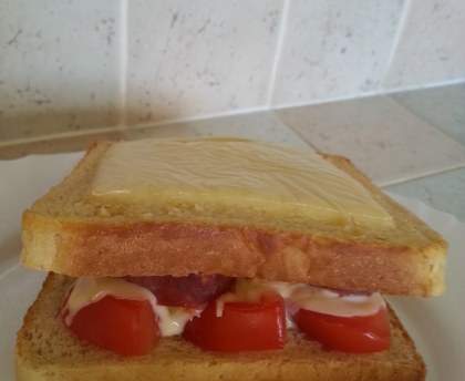Croque-monsieurs au chorizo