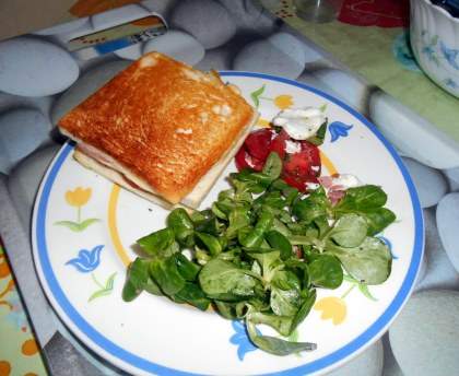 Croque raclette