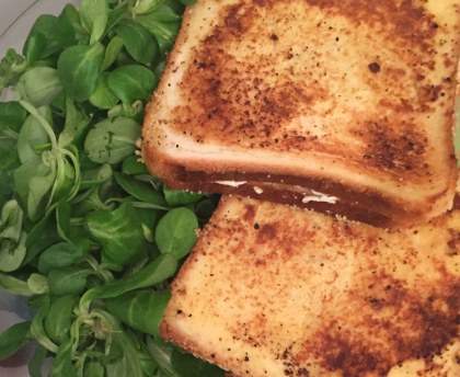 Croque saumon