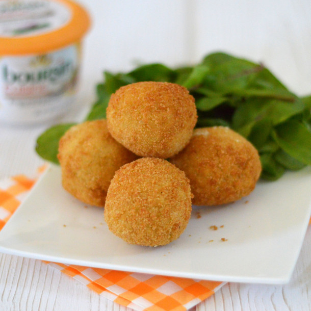 Croquetas fromage au Boursin® Cuisine Échalote & Ciboulette