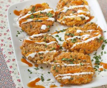 Croquettes de flocons d'avoine