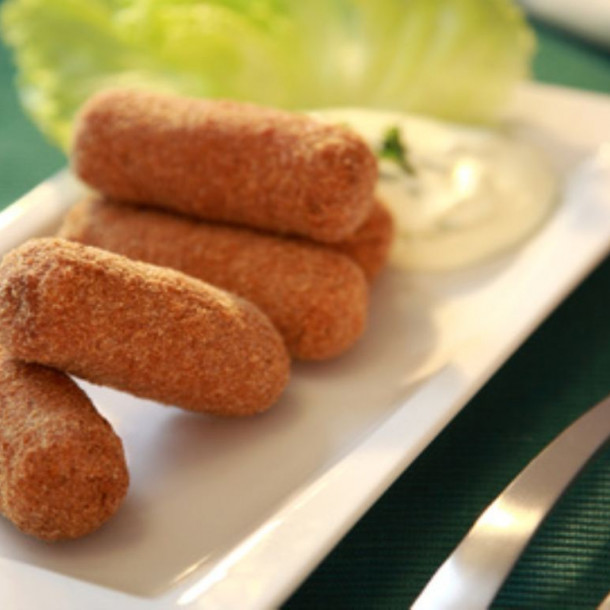 Croquettes de viande à l'hollandaise