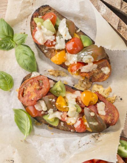 Crostini à la tomate