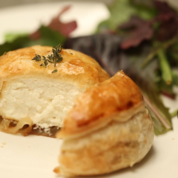 Crottin en croute