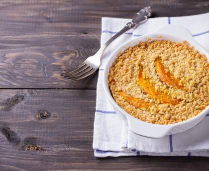 Crumble au potiron