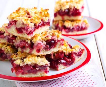 Crumble aux groseilles
