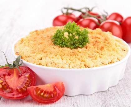 Crumble aux tomates