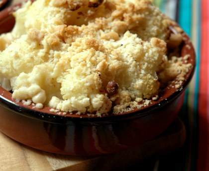 Crumble de chou-fleur