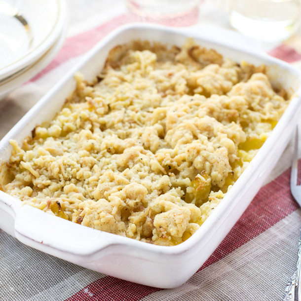 Crumble de courgettes au Thermomix