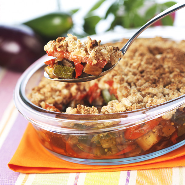 Crumble de légumes au Thermomix
