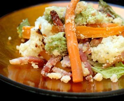 Crumble de légumes