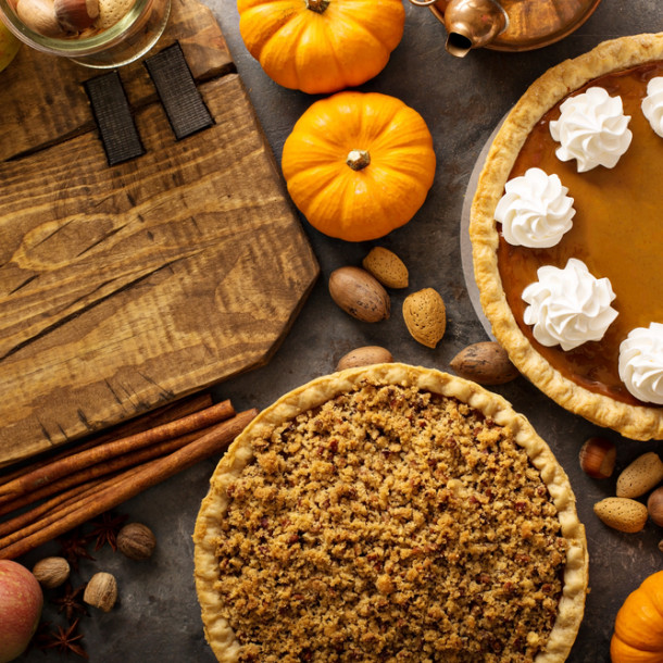 Crumble de potimarron aux noisettes    