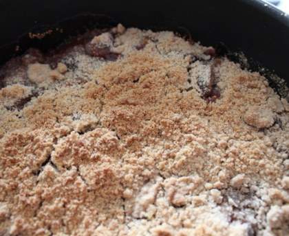 Crumble express figues et miel