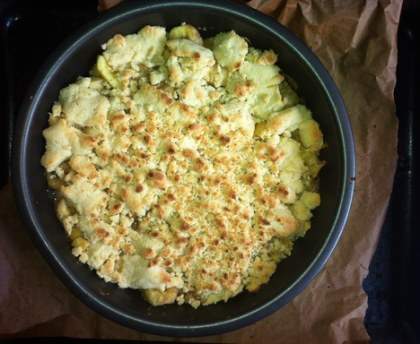Crumble pommes-bananes