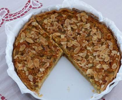crumble pommes cannelle à la vergeoise