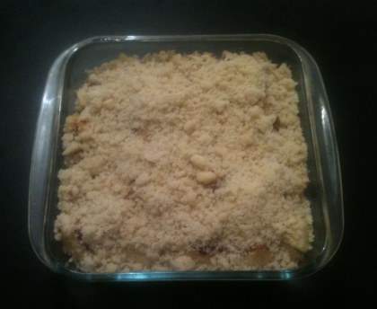 Crumble-Tatin aux pommes