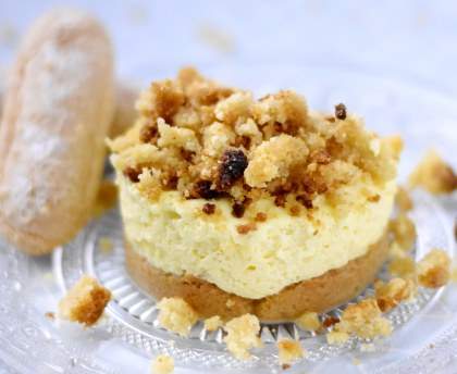 Crumble tiramisu au chocolat