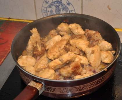 Cuisse de poulet à la yoyo